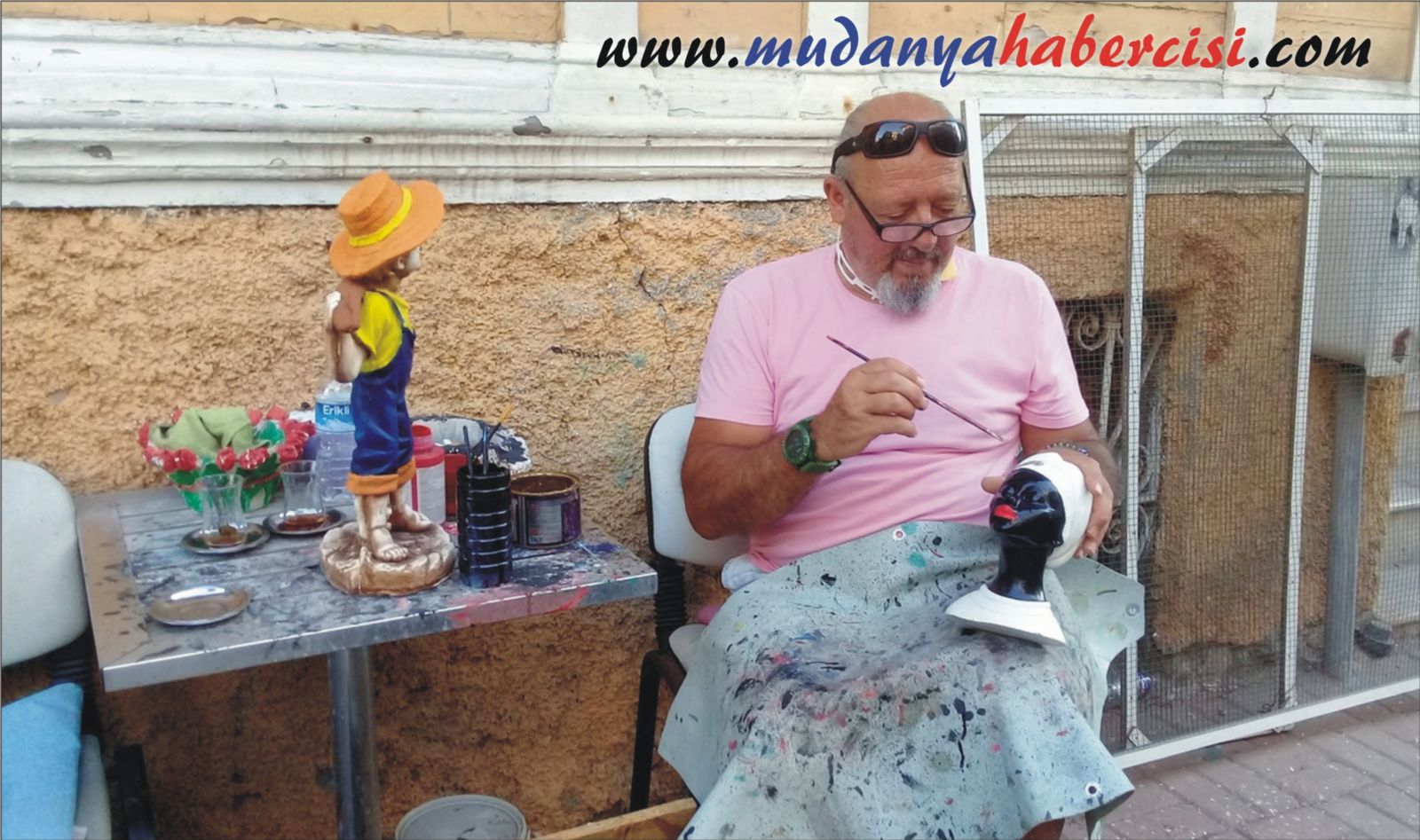 25 YILLIK KALEC HEYKEL VE BOYAMA SANATINA EL ATTI